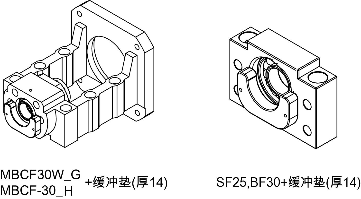 MBCF30加長 BF30 SF25