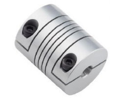 SMT-C SHAFT Shaped Spirally and Clamp type of Servo Shaft Coupler by SYK